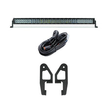 Load image into Gallery viewer, Cali Raised 10-24 Toyota 4Runner Roof Rack Front Light Bar Kit - 42in White Dual Row SPOT Beam CR4288