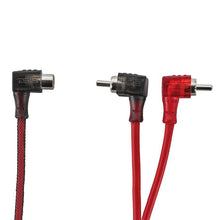 Load image into Gallery viewer, DS18 Level 2 RCA Wire Y Connector 1 Female to 2 Males Smart 90-Degree Connectors