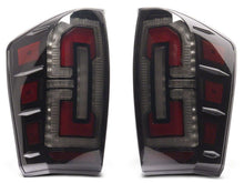 Load image into Gallery viewer, Raxiom 16-23 Toyota Tacoma LED Tail Lights- Black Housing (Smoked Lens)