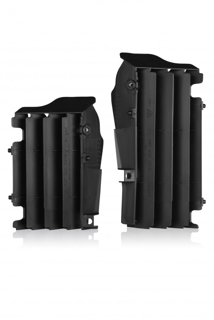 Cycra 21-23 Kawasaki KX450X Radiator Louvers - Black - GTR Auto