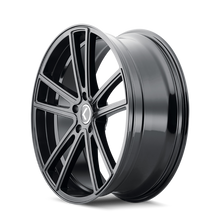 Load image into Gallery viewer, Kraze KR190 Lusso 20x8.5 / 5x115 BP / 38mm Offset / 72.62mm Hub Gloss Black Wheel