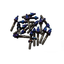 Load image into Gallery viewer, BLOX Racing Xtreme Titanium Intake/Exhaust Manifold Studs Burnt 55mm 10-Piece Kit BXFL-00308-10-TI-B