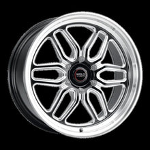 Load image into Gallery viewer, Weld Racing 17x7 Laguna Drag 6x135 ET20 BS4.8 Gloss BLK MIL DIA 87.1