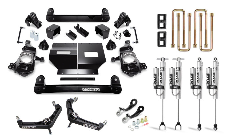 Cognito 20-26 Chevy/GMC Silverado/Sierra 2500/3500 HD 2WD/4WD 4in Perf Lift Kit w/ Fox PSRR 2.0 110-P1385