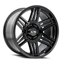Load image into Gallery viewer, ION Type 147 17x9 / 8x165.1 BP / 0mm Offset / 125.2mm Hub Gloss Black Wheel