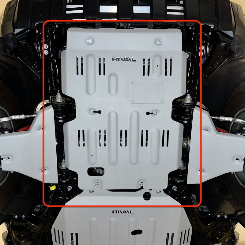 Rival 2024-Present Toyota Tacoma 4th Gen Aluminum Engine Skid Plate