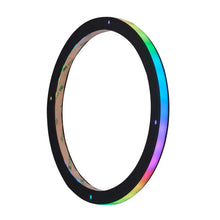 Load image into Gallery viewer, DS18 8in Digital LED Speaker Ring w/ Digital LED lights 1/2in Spacer Depth