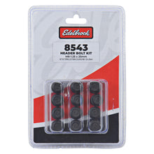Load image into Gallery viewer, Edelbrock Exhaust Header Bolts M8-1.25 X 25mm, Black Oxide (Set Of 12)