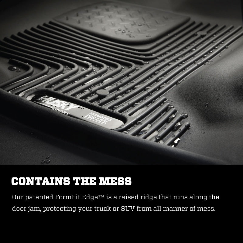 Husky Liners 2022 VW Taos X-Act Contour Black 2nd Row Floor Liners 50731