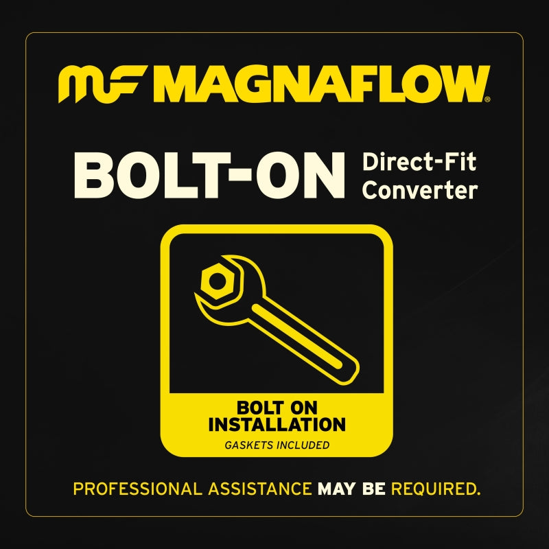 MagnaFlow Direct Fit Catalytic Converter 15-16 Ford Edge 3.5L FWD - Rear