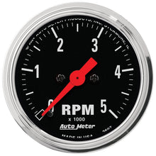 Load image into Gallery viewer, Autometer Traditional Chrome 2-1/16in 5K RPM In-Dash Mechanical Tachometer 2497