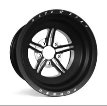 Load image into Gallery viewer, Race Star 63 Pro Forged 15x15 NBL Sportsman 5x4.50 BC / 3.00 BS Wheel - Black Anodized/Machined