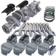 Load image into Gallery viewer, Eagle Chevy LT1 350 1Pc 3.480in Crank 5.700in H-Beam -5cc Flat Top 4.040in Pistons Rotating Assembly