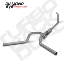 Load image into Gallery viewer, Diamond Eye KIT 4in Turbo Back DUAL AL: 00-03 FORD 7.3L F250/F350