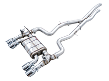 Load image into Gallery viewer, AWE Tuning BMW F8X M3/M4 SwitchPath Cat-Back Exhaust - Chrome Silver Tips