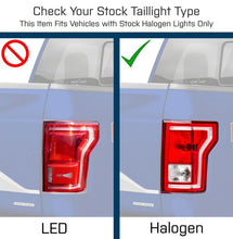 Load image into Gallery viewer, Raxiom 15-17 Ford F-150 G3 LED Tail Lights- Black Housing (Clear Lens)