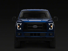 Load image into Gallery viewer, Raxiom 15-17 Ford F-150 G3 Projector Headlights w/ LED Accent- Black Housing (Clear Lens)