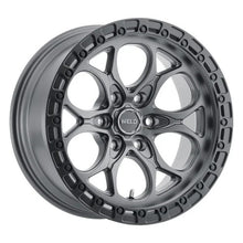 Load image into Gallery viewer, Weld Off-Road W107 18X9 Ledge 6X139.7 ET00 BS5.00 Satin Gun / Black Ring 106.1