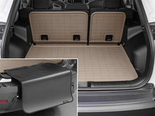 Load image into Gallery viewer, WeatherTech 21-26 Cadillac Escalade Behind Seating w/Bumper Protector SeatBack Cargo Liner - Tan