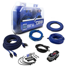 Load image into Gallery viewer, DS18 8-GA Amplifier Install Kit Advance- Blue