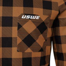 Load image into Gallery viewer, USWE Flannel Long Sleeve Lightweight Off-Road Jersey Bronze - Small