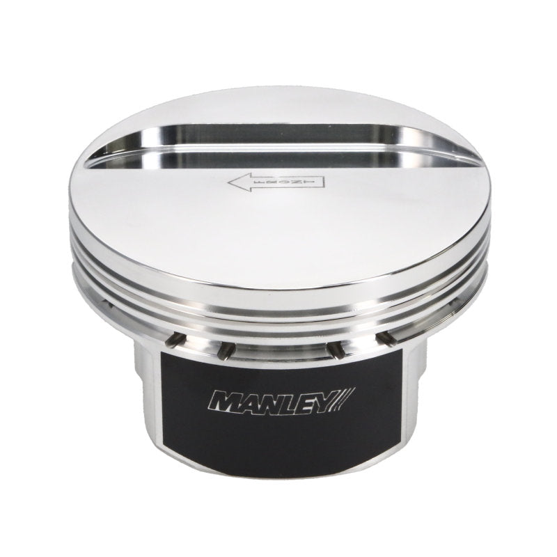 Manley Chevrolet LS Series 4.000in Stroke 4.125in Bore -5cc Flat Top Standard Pistons - Set of 8 - GTR Auto