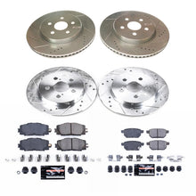 Load image into Gallery viewer, Power Stop 20-22 Toyota Prius Prime Front and Rear Z23 Evolution Brake Kit