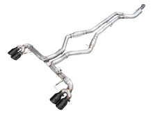 Load image into Gallery viewer, AWE Tuning 22-26 BMW M240i (G42) Track Edition Exhaust - Diamond Black Tips 3020-43240