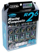 Load image into Gallery viewer, Project Kics 12X1.25 Black R26 Lug Nuts - 16+4