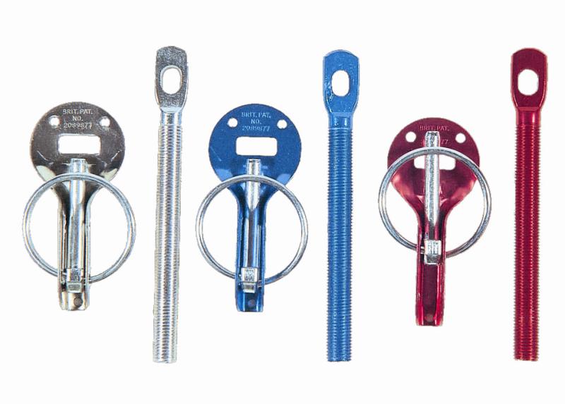 Sparco Hood Pin Silver - GTR Auto