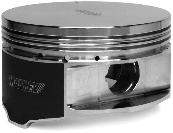 Manley Ford 4.6L Modular V8 3.552in Bore 1.220in CH -18.00 CC Piston Set - GTR Auto
