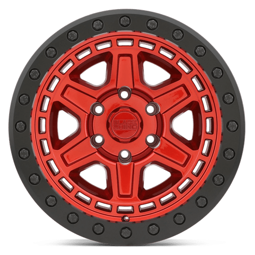 BR RENO 17X9 5X127 -18 71 CNDY RED BLK