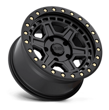 Load image into Gallery viewer, BR RENO 17X9 5X127 +0 71 M-BLK BRASS HW