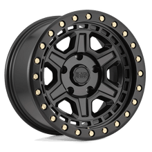 Load image into Gallery viewer, BR RENO 17X9 5X139 +0 78 M-BLK BRASS HW