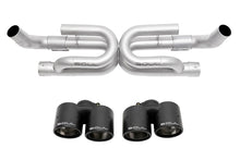 Load image into Gallery viewer, SOUL 17-19 Porsche 991.2 Carrera (non-PSE) Perf. Exhaust w/ Drone Tubes - S Model - CF Tips