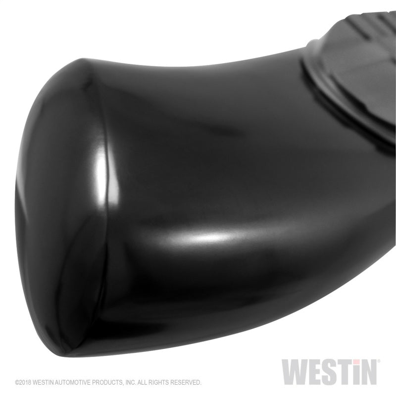 Westin 2019 Chevrolet Silverado Crew Cab w/ 6.5ft Bed PRO TRAXX 5 W2W Oval Nerf Step Bars - Black - GTR Auto
