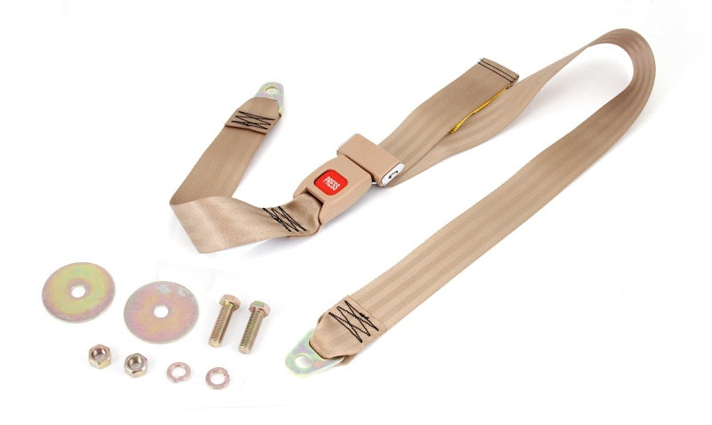 Omix Lap Seat Belt Tan 87-95 Jeep Wrangler YJ - GTR Auto