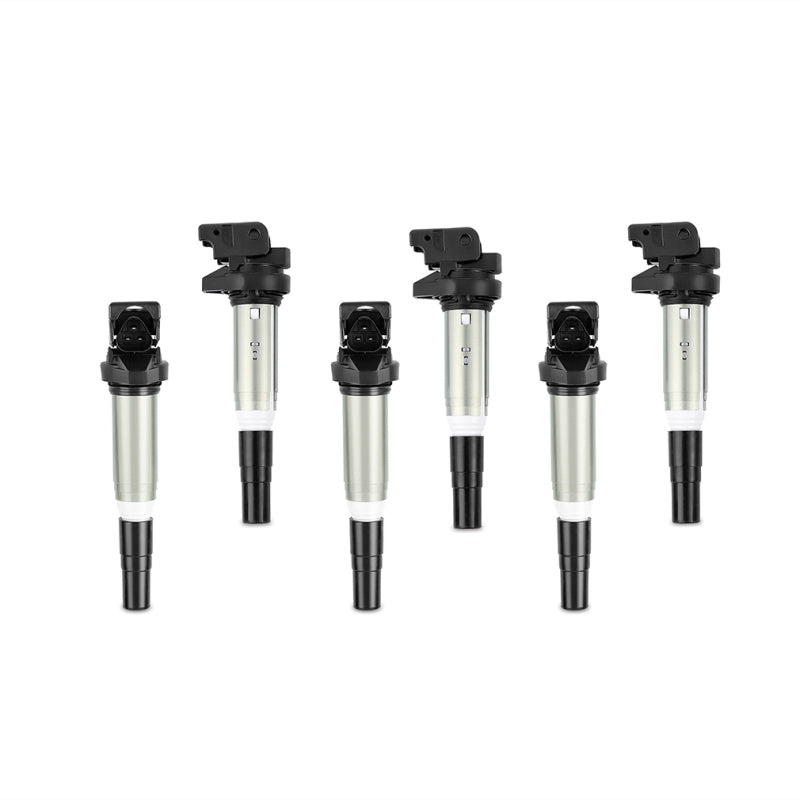 Mishimoto 2002+ BMW M54/N20/N52/N54/N55/N62/S54/S62 Six Cylinder Ignition Coil Set of 6 - GTR Auto