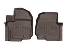 Load image into Gallery viewer, WeatherTech 2015+ Ford F-150 SuperCrew / SuperCab Front FloorLiner HP - Cocoa