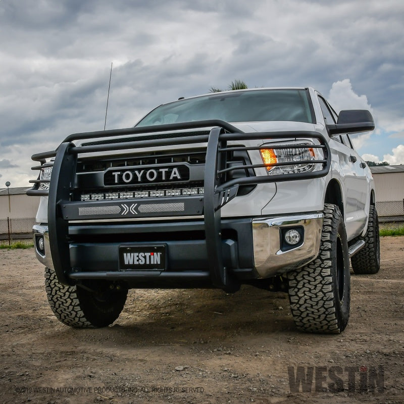 Westin 14-20 Toyota Tundra Sportsman X Grille Guard - Textured Black - GTR Auto