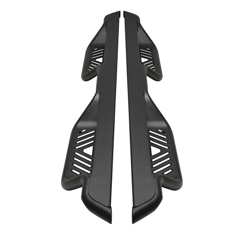 Westin 15-22 Chevrolet Colorado / GMC Canyon Crew Cab Outlaw Nerf Step Bars - Textured Black - GTR Auto