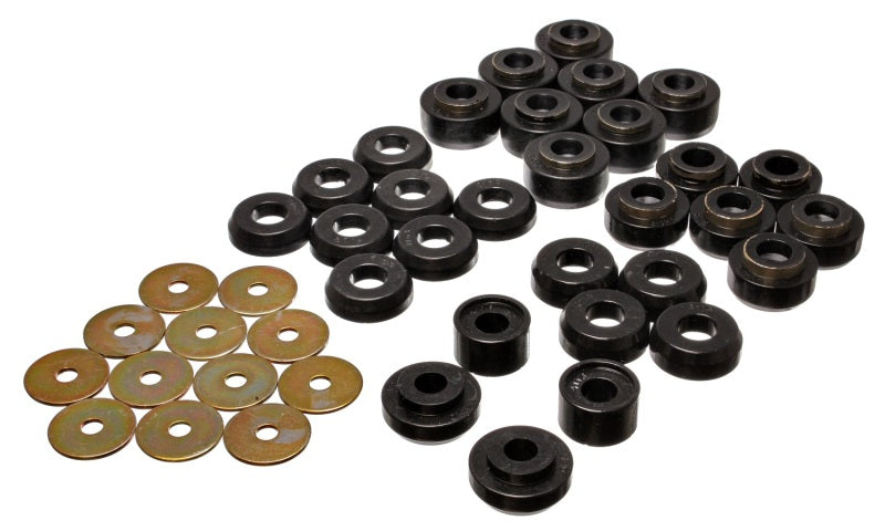 Energy Suspension Chevrolet 4 door Black Body Mounts (Recommended for Police/Taxi/Race) - GTR Auto