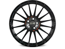 Load image into Gallery viewer, OZ CENTER CAP MATT BLACK/RED RING