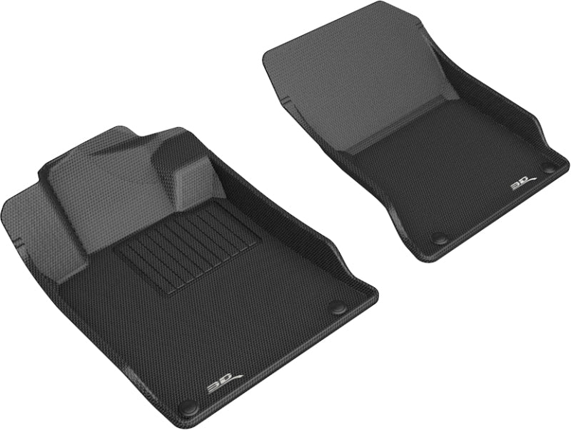 3D MAXpider 2019-2019 Nissan Altima Kagu 1st Row Floormat - Black - GTR Auto