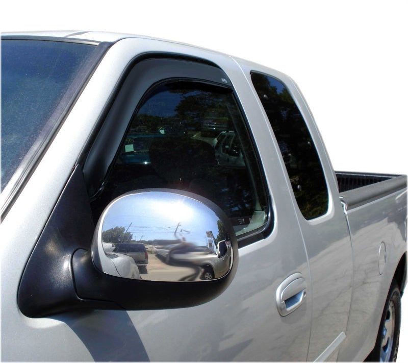 AVS 97-03 Ford F-150 Standard Cab Ventvisor In-Channel Window Deflectors 2pc - Smoke - GTR Auto