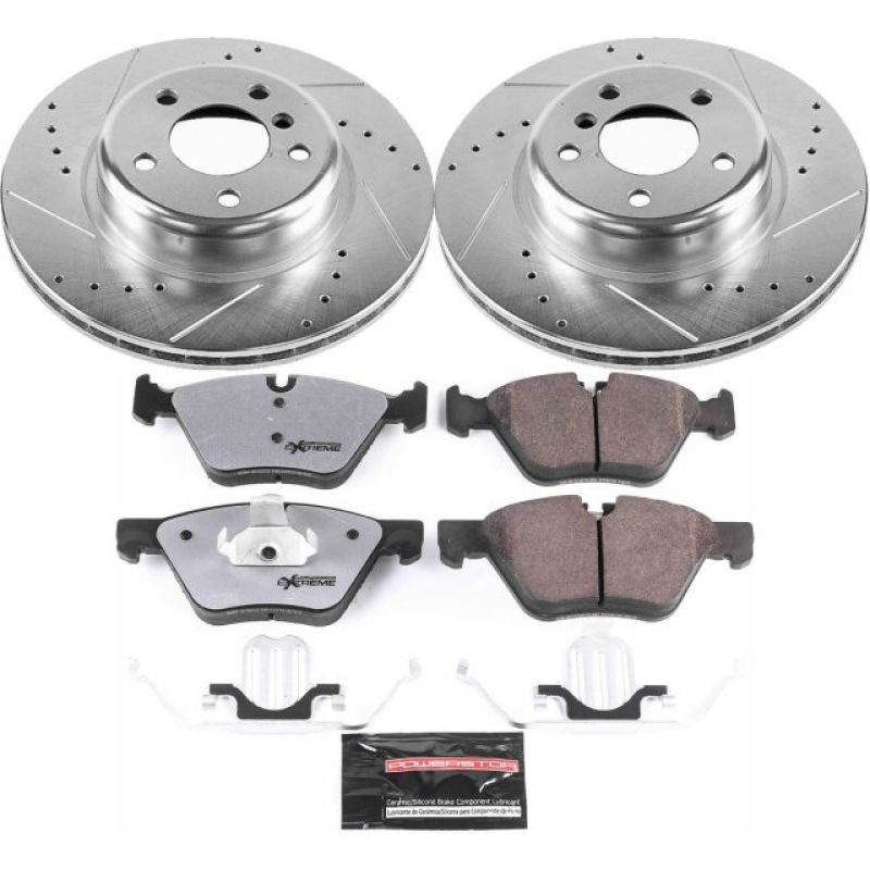 Power Stop 11-16 BMW 528i Front Z26 Street Warrior Brake Kit K6032-26