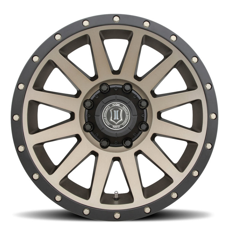 ICON Compression 20x10 8x180 -19mm Offset 4.75in BS 124.2mm Bore Bronze Wheel - GTR Auto