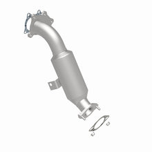Load image into Gallery viewer, MagnaFlow Direct Fit Catalytic Converter 08-09 Subaru STi front OEM