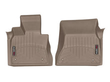 Load image into Gallery viewer, WeatherTech 2018+ BMW X5 Front FloorLiner - Tan - GTR Auto