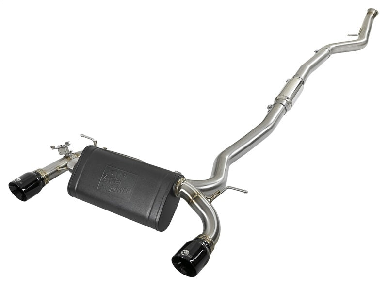 aFe MACH Force-Xp 3in 304 SS Cat-Back Exhaust w/ Black Tips 12-15 BMW 335i (F30) L6 3.0L (t) N55 - GTR Auto